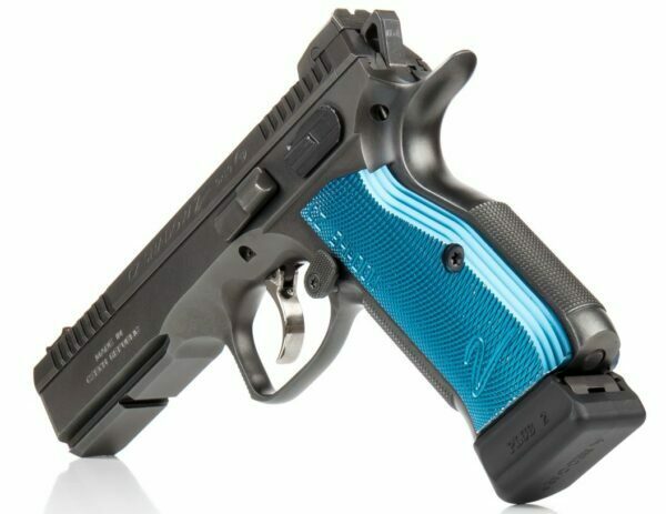 Pistola Ceska Zbrojovka CZ Shadow 2 Cal.9mm Oxidada (TALA AZUL) 19 Tiros - Imagem 3