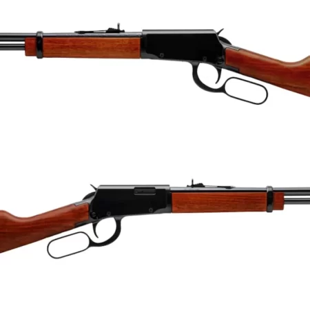 Rifle CBC 22 Rio Bravo - Coronha Madeira - Lever Action 15+1 Cano 18''