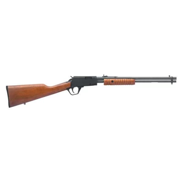 Rifle CBC Pump Action 22 Lr - Coronha Madeira - 15+1 Cano 18'' - Imagem 2