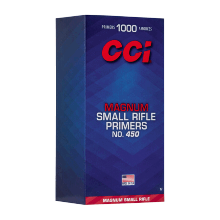 Espoleta CCI 450 MAG Small Rifle Primer Cx.1000Un