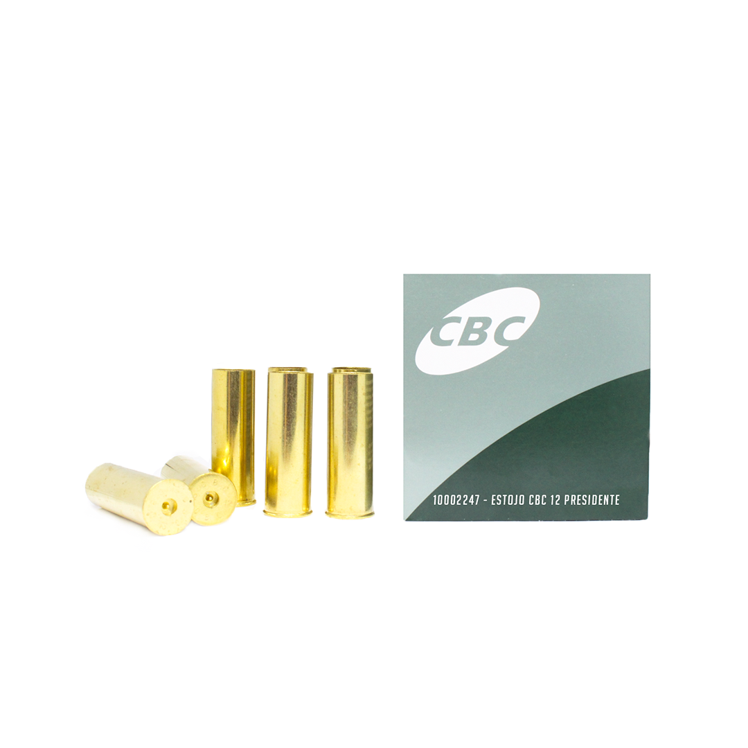 Estojos CBC Presidente .12GA Cx.25un